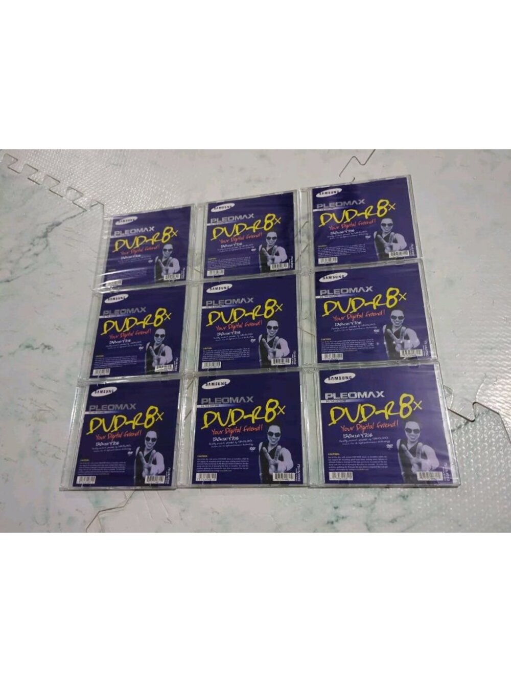 Samsung Pleomax DVD-R 8x 120 Min 4.7 GB Disc 9pcs BS3